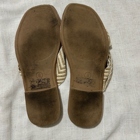 Women's Tan Sandals - Picture 2 of 3